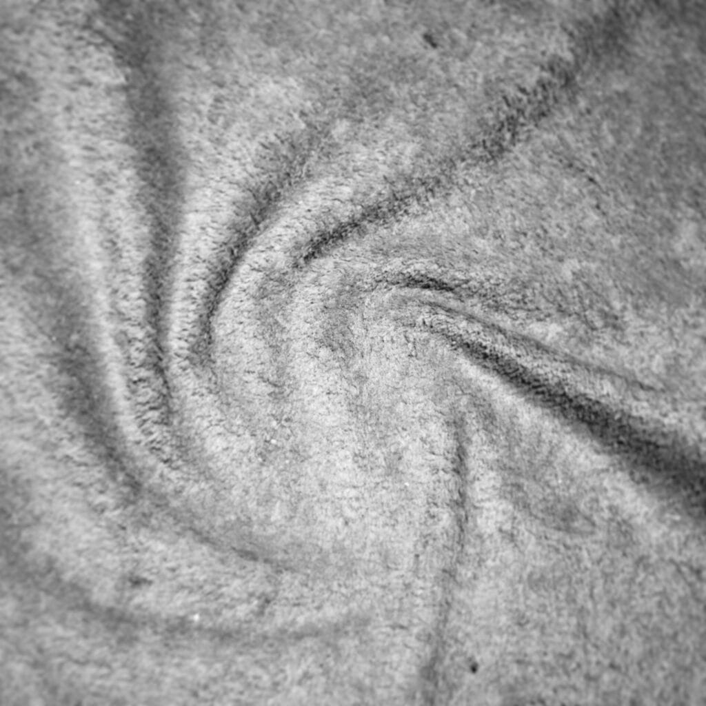 Towel swirl.
